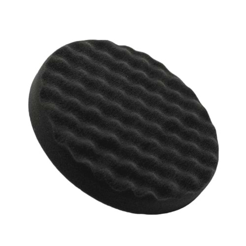 MG PADS Rotary Cila/Boya Koruma Süngeri Waffle (Siyah) - 160 mm