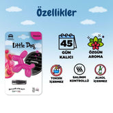 Little Joe Little Dog Araç Kokusu - 45 Gün - Oto Kokusu Kalıcı Klima Parfüm - Aşk