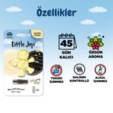 Little Joe Little Joya Araç Kokusu - 45 Gün - Oto Kokusu Kalıcı Klima Parfüm - Vanilya