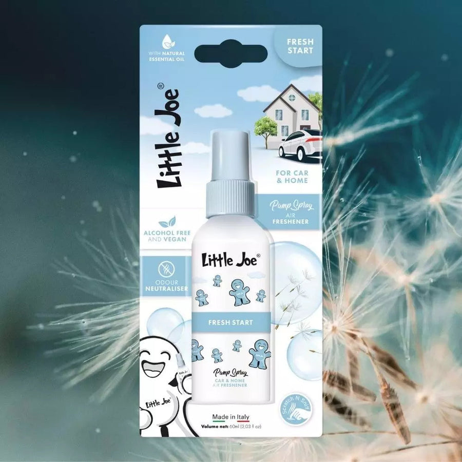 Little Joe Sprey Oda Kokusu 60 ml - Koku Giderici - Oto Ev Ofis Parfüm - Nane (Fresh Start)