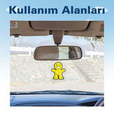 Little Joe Araç Asma Koku - 30 Gün - İpli Oto Kokusu - Ayna Parfümü - Vanilya