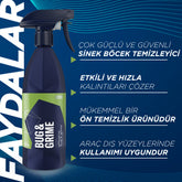 GYEON Q²M Bug&Grime Araç Sinek Böcek Leke Temizleyici - 1000 ml