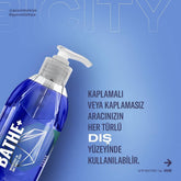 GYEON Q²M Bathe+ Plus Seramik Bazlı PH Nötr Cilalı Oto Şampuanı - Su İtici Araç Yıkama Köpüğü - 1000 ml