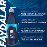 GYEON Q²M Bathe PH Nötr Cilalı Oto Şampuanı - Yüksek Konsantre Jel Araç Yıkama Köpüğü - 4000 ml