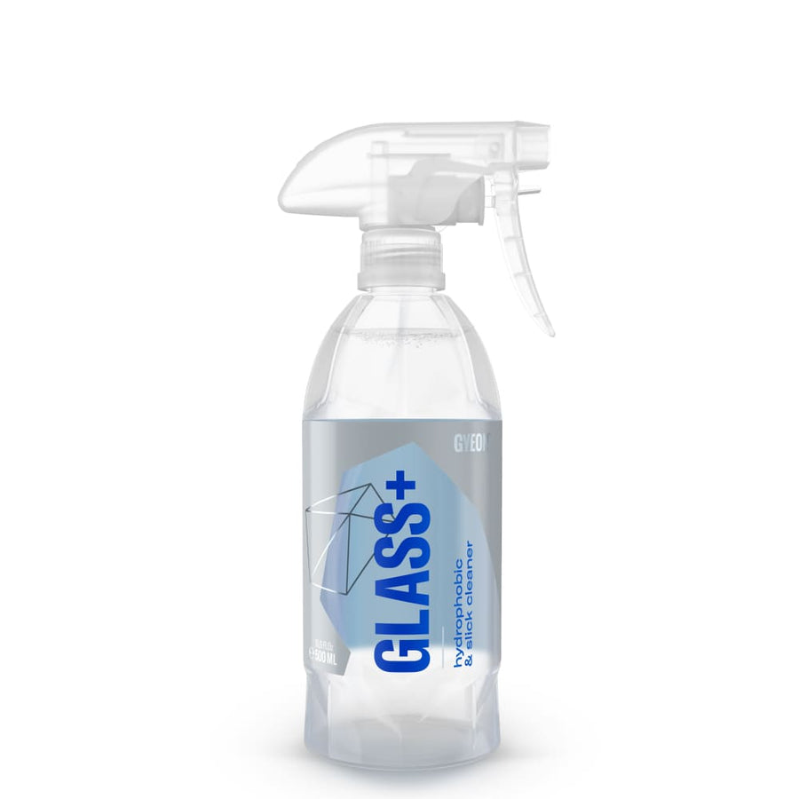 GYEON Q²M Glass+ Plus Araç Cam Yağmur Kaydırıcı Su İtici ve Temizleyici - Hidrofobik Parlak - 500 ml