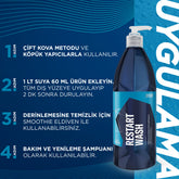 GYEON Q²M RestartWash Seramik Kaplama PPF Yenileyici Asidik Şampuan - Konsantre - 1000 ml
