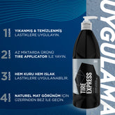 GYEON Q²M Tire Express Lastik Parlatıcı ve Koruyucu - Su Bazlı Jel Oto Lastik Cilası - 500 ml