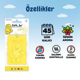 Little Joe Kokulu Dolap Asma Kart - 45 Gün - İpli Ev Oto Kokusu - Ayna Parfümü - Vanilya