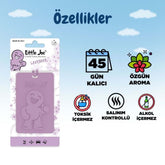 Little Joe Kokulu Dolap Asma Kart - 45 Gün - İpli Ev Oto Kokusu - Ayna Parfümü - Lavanta