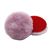 K.P. Polishing Pad - 160 mm (Dikişli Kırmızı tabanlı-lila)