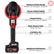 XFE 15 150 18-EC Set - Orbital Akülü Kablosuz Polisaj Makinesi Seti