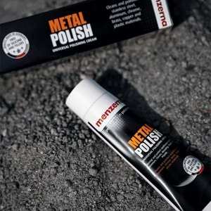 MENZERNA Metal Polish Metal Krom, Çelik Parlatıcı - 125 gr