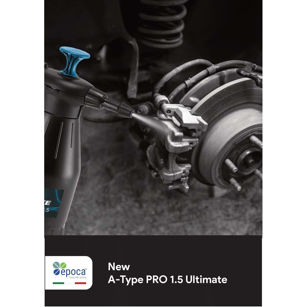 A-TYPE 1.5 PRO ULTIMATE Solvent, Petrol ve Agresif Kimyasal Dayanımlı Basınçlı Pompa 1.8 Litre