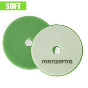 MENZERNA Rotary ve Orbital Uyumlu Hare Giderici Sünger 130/150mm - Yeşil | Hologram Giderici Pad