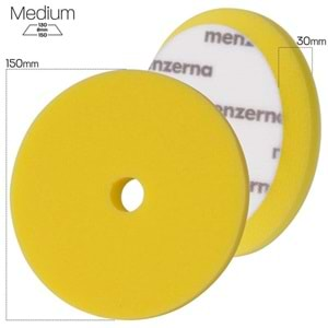 MENZERNA İnce Kesim Pasta Süngeri (Sarı) - 150mm