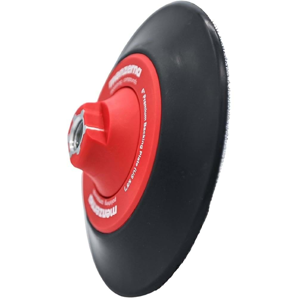 MENZERNA Rotary Polisaj Makineleri için Esnek ve Dayanıklı Ped Destek Disk Tabanlık - 148mm