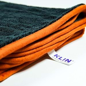 KLIN Drying Zero HD Mikrofiber Kurulama Havlusu 800 GSM (Lacivert) - 90x70 cm