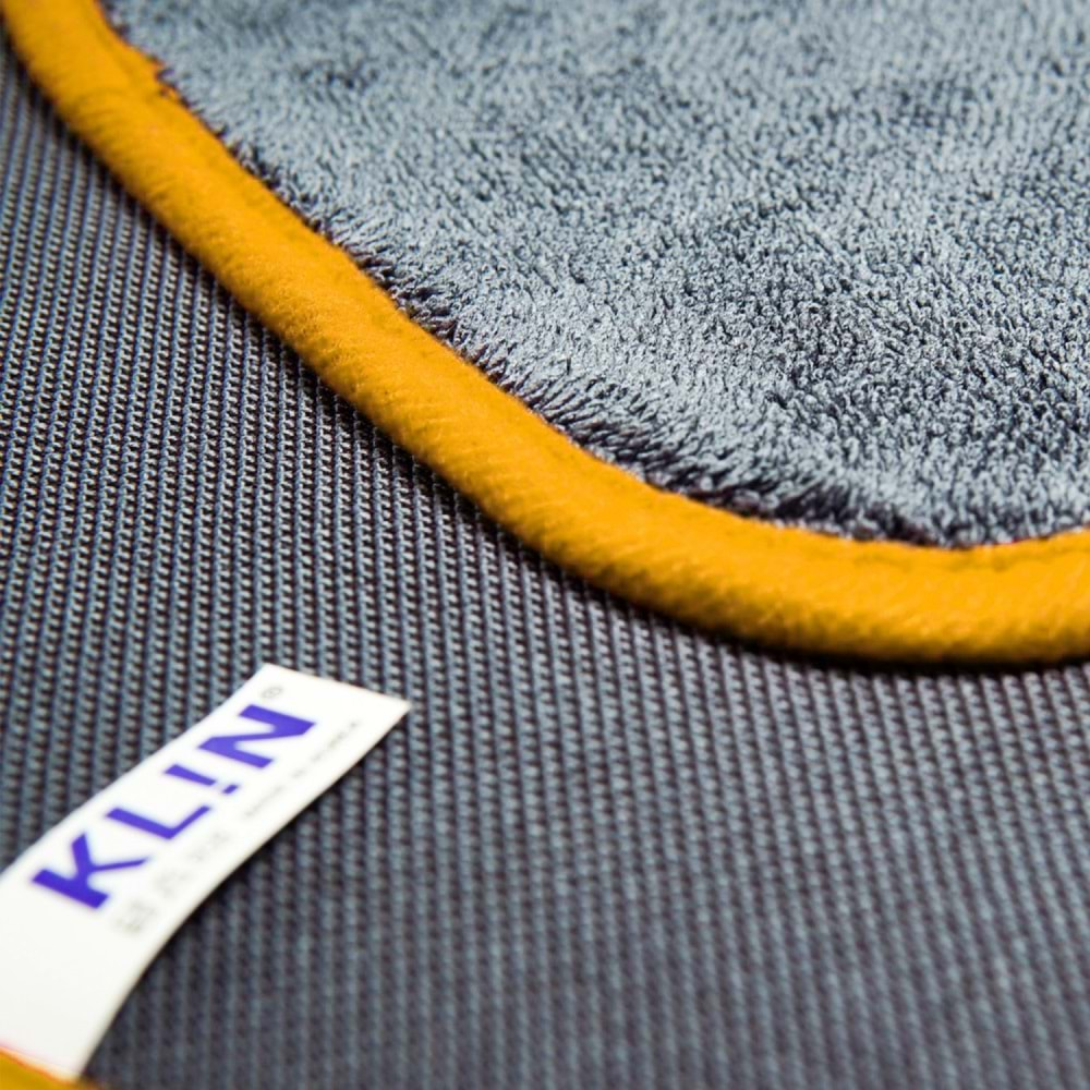 KLIN Drying Zero HD Mikrofiber Kurulama Havlusu 800 GSM (Gri) - 80x50 cm