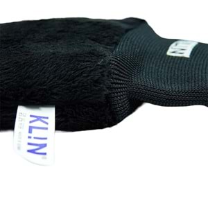 KLIN Softy Mitt Yumuşak Tüylü Araç Yıkama Eldiveni (Siyah) - 20x16 cm