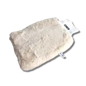 KLIN Softy HD Wash Mitt Ultra Yumuşak Uzun Tüylü Mikrofiber Araç Yıkama Eldiveni (Açık Bej) - 23x16 cm