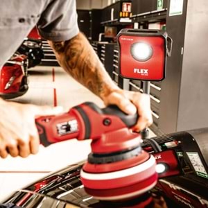 FLEX DWL 2500 LED Şarjlı Çalışma Detay Lambası 6500K 3000 Lümen- Kablosuz Bluetooth Kontrol Işığı