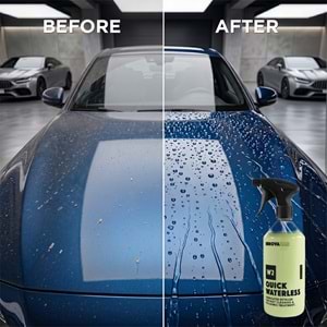 INNOVACAR W2 Quick Waterless Seramik Katkılı Susuz Temizleyici ve Cila 500 ml | Oto Boya Motor