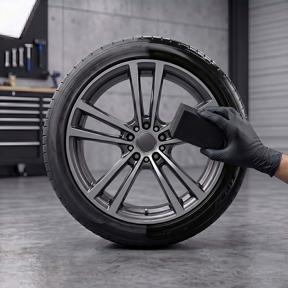 Fra-Ber Luminex Islak Görünüm Jel Lastik Parlatıcı ve Koruyucu 25 Kg | Konsantre Su Bazlı