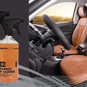 INNOVACAR X2 FABRİCS&LEATHER Deri Ve Kumaş Temizleyici Konsantre - 4,54 lt