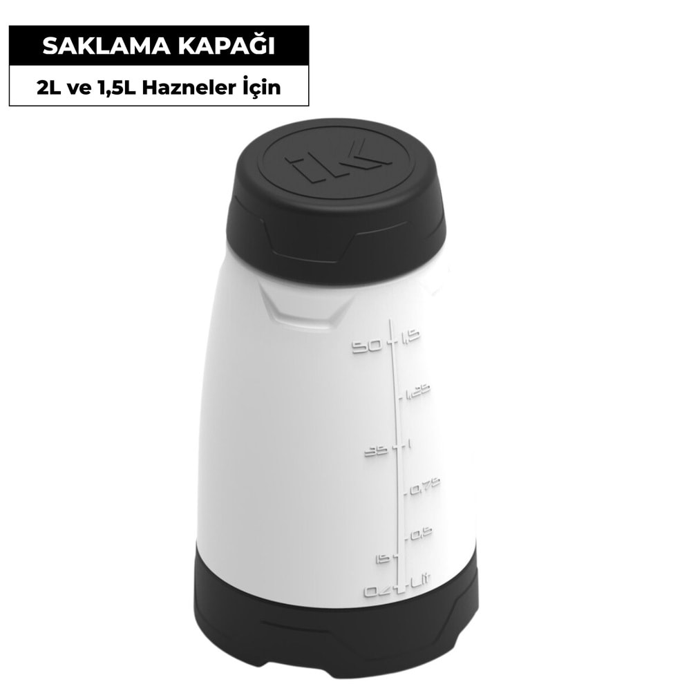 IK Pro Lid - IK 1.5/2 Tank Uyumlu Karışım Hazırlama ve Saklama Kapağı