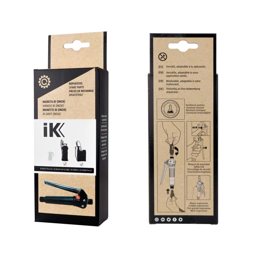 IK PRO HANDLE INOX Basınçlı Pompa Püskürtme Kolu
