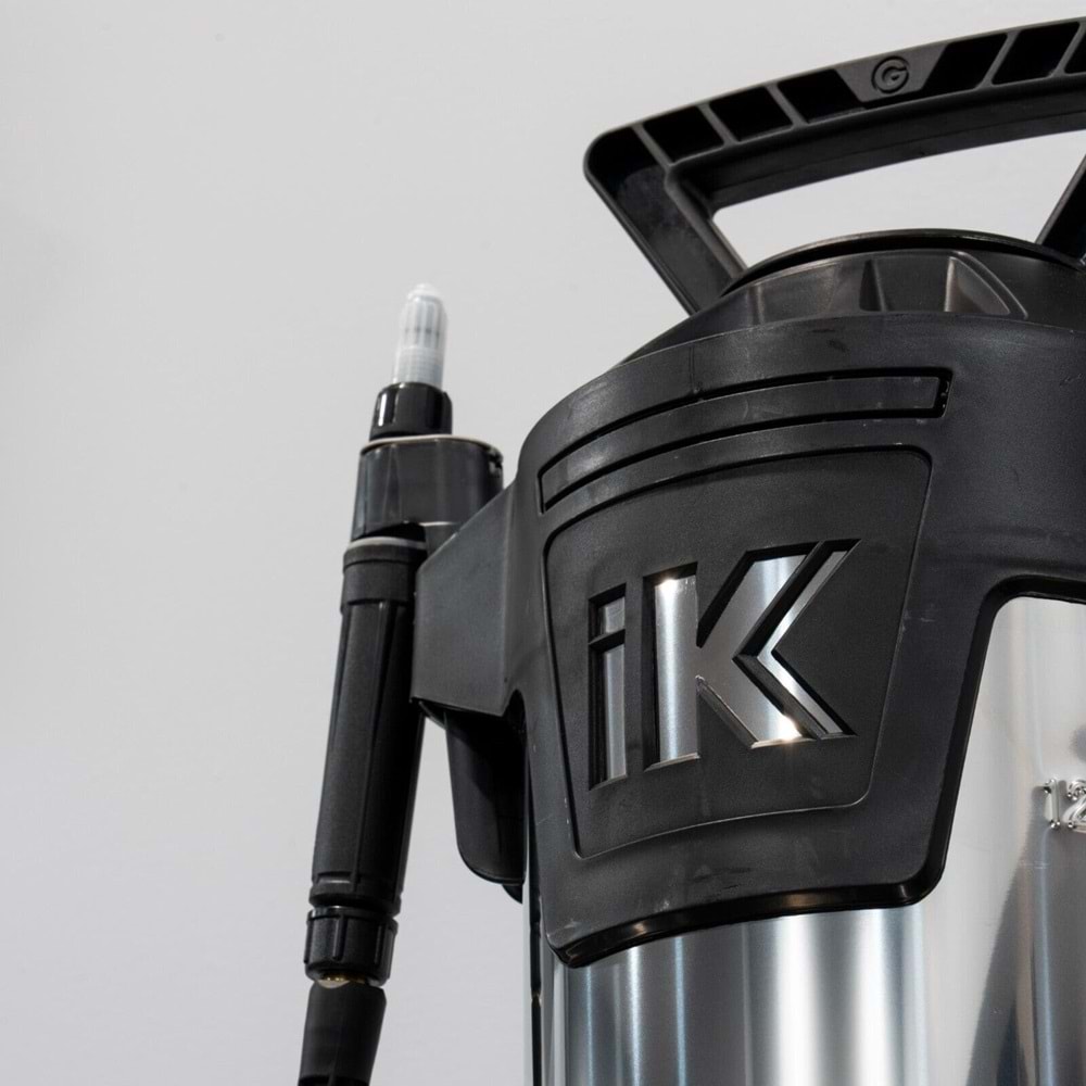 IK PPF 12 PPF ve Cam Filmi Uygulamaları İçin Manometreli INOX Premiks Pompa 12 Litre