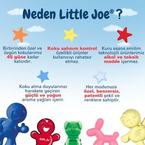 Little Joe Vanilya Araç Kokusu (Vanilla) -45 Gün -Oto Kokusu Kalıcı Klima Parfüm