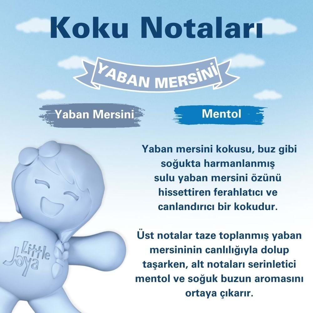 Little Joe Little Joya Yaban Mersini Araç Kokusu (Blueberry)-45 Gün-Oto Kokusu Kalıcı Klima Parfüm