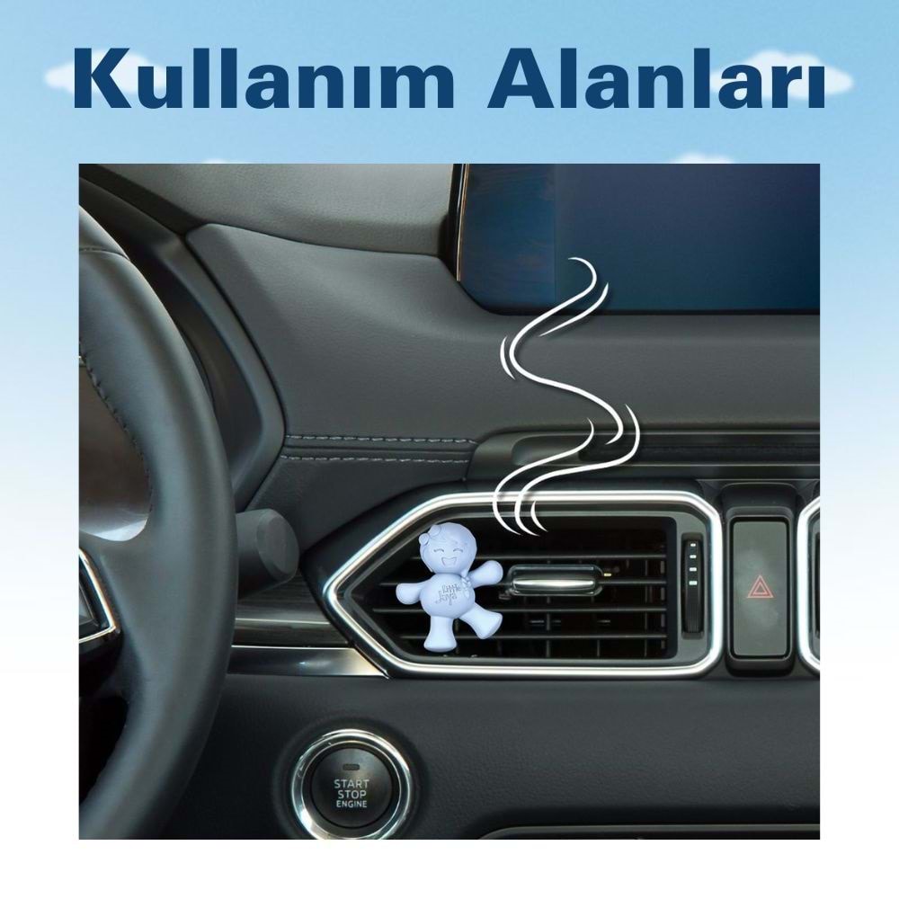 Little Joe Little Joya Yaban Mersini Araç Kokusu (Blueberry)-45 Gün-Oto Kokusu Kalıcı Klima Parfüm