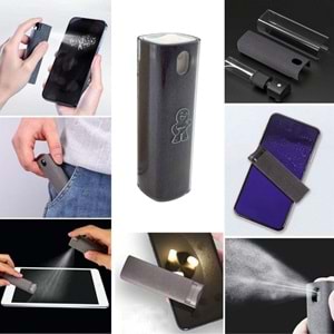 Little Joe Ekran Temizleme Spreyi 14 Ml - Mikrofiberli Araç LED Telefon Tablet Oto Cam Temizleyici
