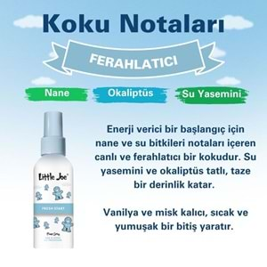 Little Joe Nane Sprey Oda Kokusu 60 ml (Fresh Start) -Koku Giderici -Oto Ev Ofis Parfüm