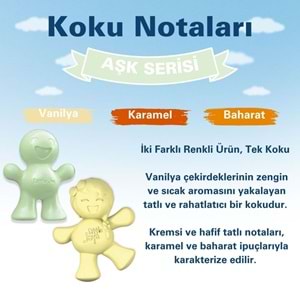 Little Joe Aşk Serisi 2li Paket Vanilya Araç Kokusu (Sunshine Bliss) -45 Gün -Oto Kokusu Parfüm