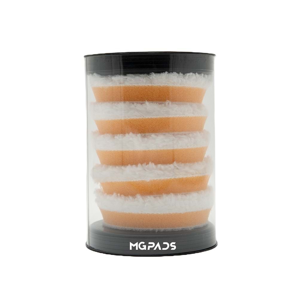 MG PADS Ara Kesim Pasta Keçesi 5'li Paket 65/55mm - Beyaz
