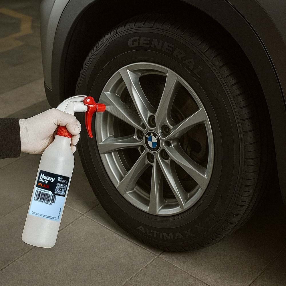 EP01 FLEX Canyon Başlıklı Kimyasal Dayanımlı Ölçekli El Tipi Sprey Şişe 1 Litre - NBR