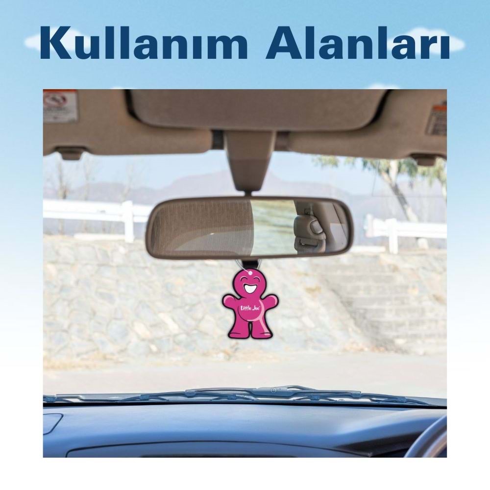 Little Joe Çiçek Araç Asma Koku (Flower) -30 Gün -İpli Oto Kokusu -Ayna Parfümü