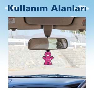 Little Joe Çiçek Araç Asma Koku (Flower) -30 Gün -İpli Oto Kokusu -Ayna Parfümü