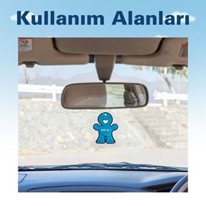 Little Joe Okyanus Araç Asma Koku (Ocean) -30 Gün -İpli Oto Kokusu -Ayna Parfümü