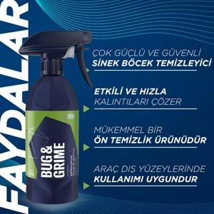 GYEON Q²M Bug&Grime Araç Sinek Böcek Leke Temizleyici - 500 ml