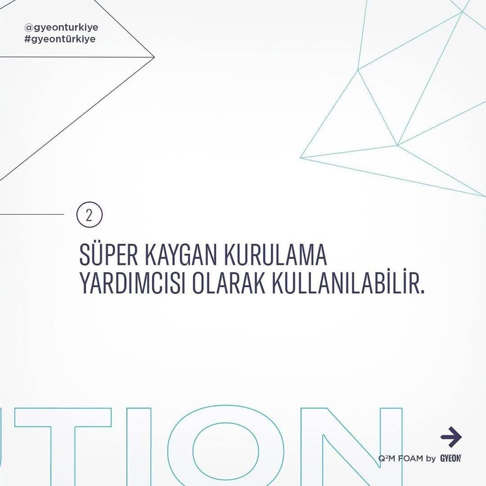 GYEON Q²M Foam Konsantre Ön Yıkama Köpüğü - 4000 ml