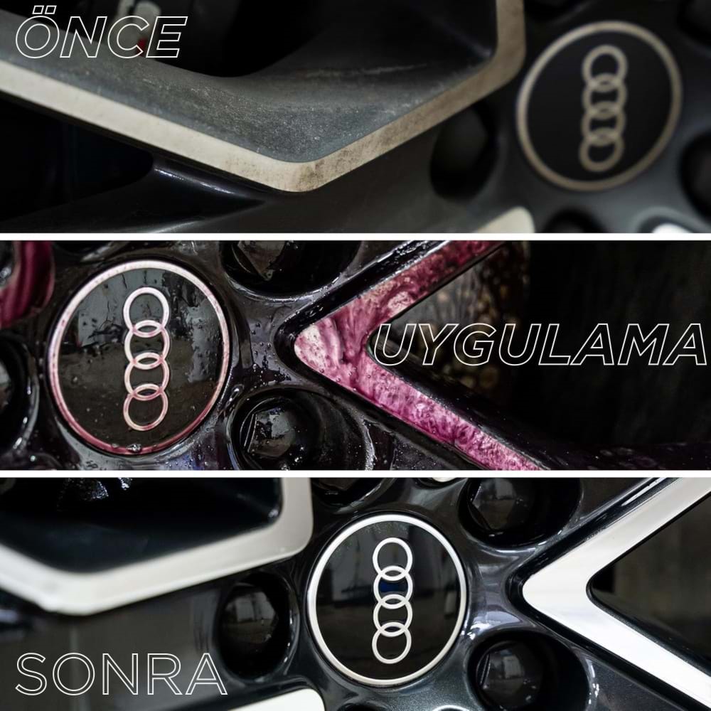 GYEON Q²M Iron Wheel Cleaner REDEFINED Jant Temizleyici Demir Tozu Balata Tozu Çözücü - 500 ml