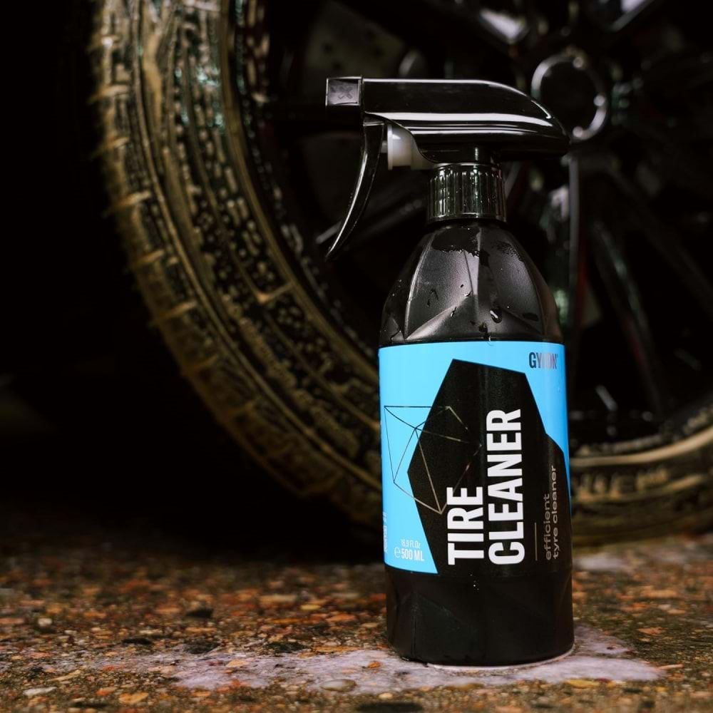 GYEON Q²M Tire Cleaner Araç Lastik Kauçuk Temizleyici - 500 ml -Güçlü Oto Teker Temizleyici