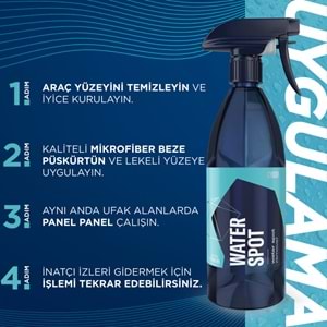GYEON Q²M WaterSpot Kireç Çözücü Cam Su Lekesi Temizleyici Çıkarıcı - 1000 ml