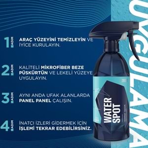 GYEON Q²M WaterSpot Kireç Çözücü Cam Su Lekesi Temizleyici Çıkarıcı - 500 ml