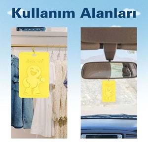 Little Joe Vanilya Kokulu Dolap Asma Kart (Vanilla) -45 Gün -İpli Ev Oto Kokusu -Ayna Parfümü