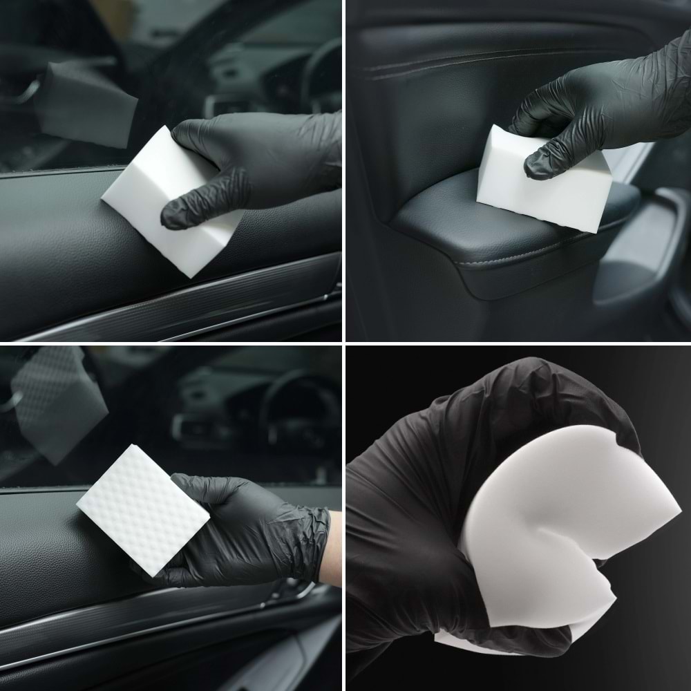 SGCB Magic Sponge Sihirli Sünger 10'lu Paket | Melamin Silgi Leke Çıkarıcı Nano Temizlik Süngeri